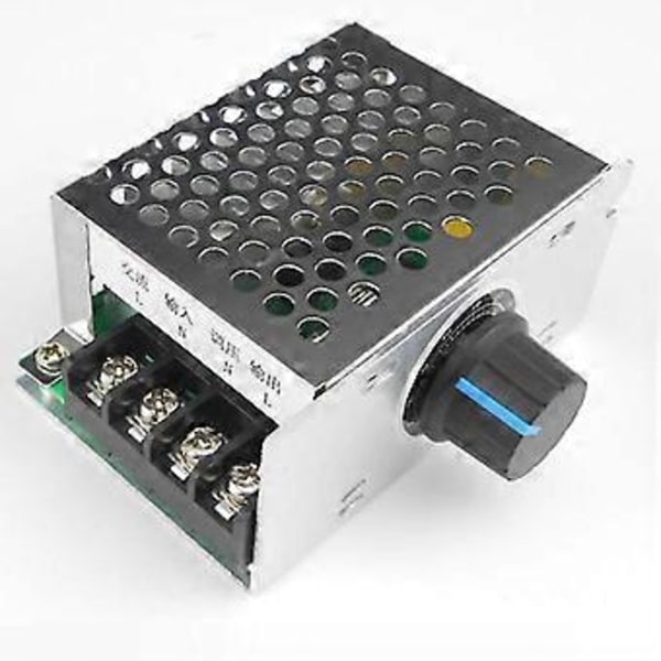 AC 220V Enkeltfaset Motor Hastighedsregulator, Ventilator Motor Hastighedskontrolkontakt, Temperaturkontrol Thyristor Spændingsdæmper og Regulator LS
