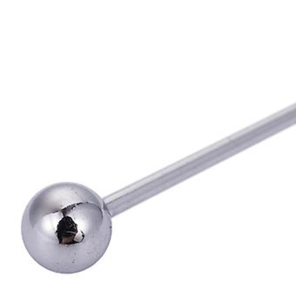 60x Rustfrit Stål Cocktail Sticks Martini Sticks Sæt