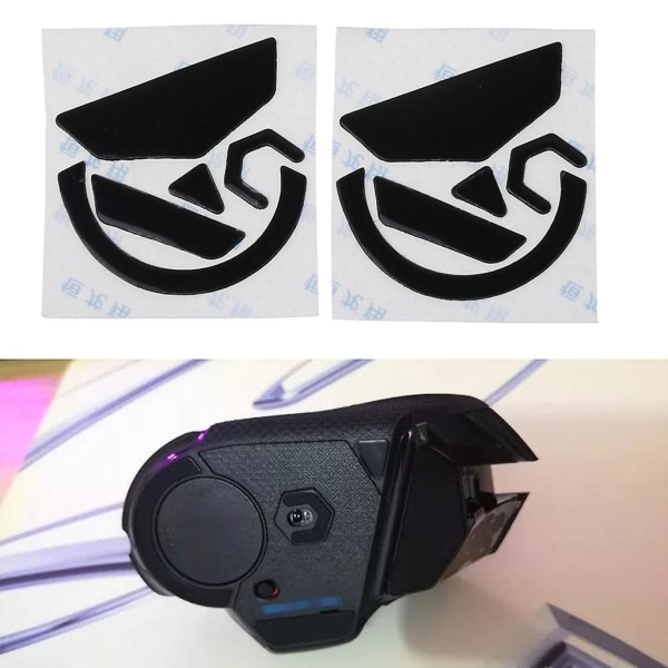 2 set 0,6 mm musfötter musskridskor musklisterlappar för Logitech G502 Hero Lightspeed-mus