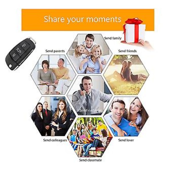 USB Flash Drive Bilnøgle Memory Stick Pen Drive USB Stick til Desktop Laptop (32g)
