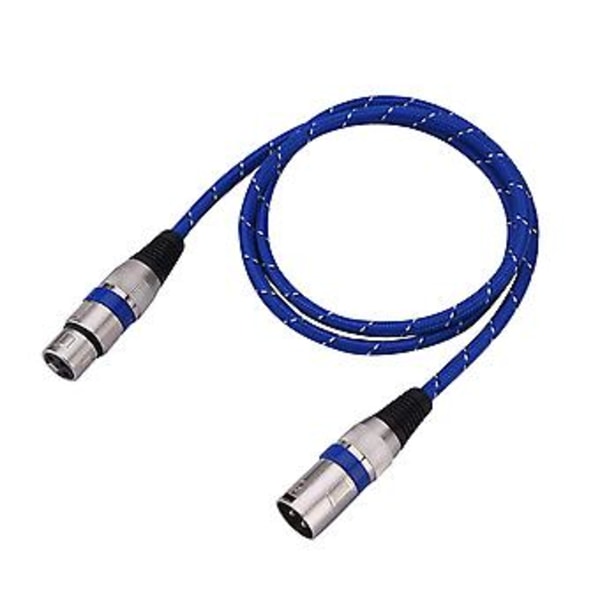 XLR Uros-Naaras Liitin nce 3-nastainen Mikrofoni MIC o Kaapeli 1 metri