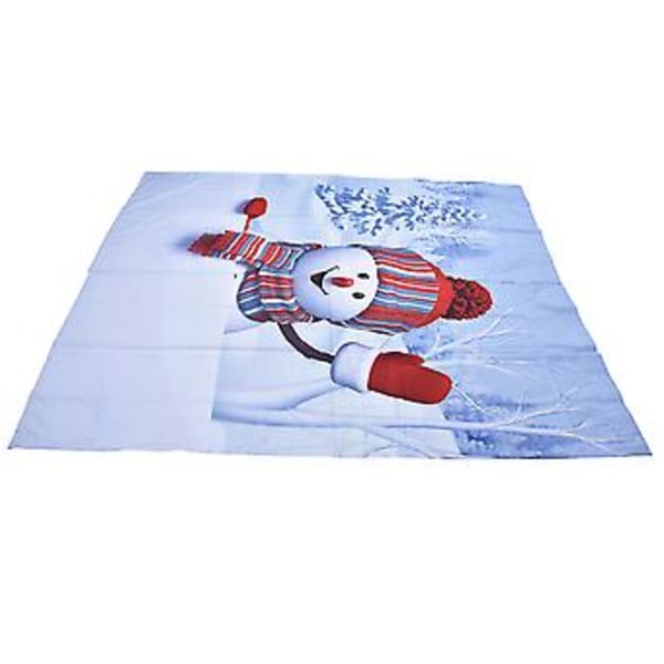 Digitaltryck Mörkläggningsgardin Snögubbe Mönster Rullgardin Fönster Draperier för Sovrum Vardagsrum 170x200cm Julstil 4