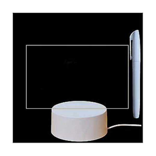 Led-taulu USB-liitännällä, viestitauluvalaisin tyttöystävälle