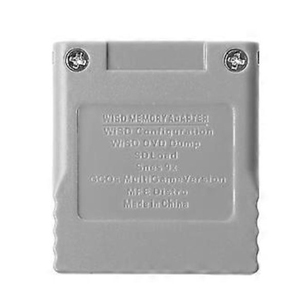 SD Hukommelseskort Flashkort Kortlæser Konverter Adapter Til Wii til NGC Konsol