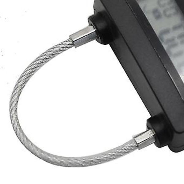 Metallinen Usb Lcd-näyttö Metallinen elektroninen ladattava R-toimintopaneeli