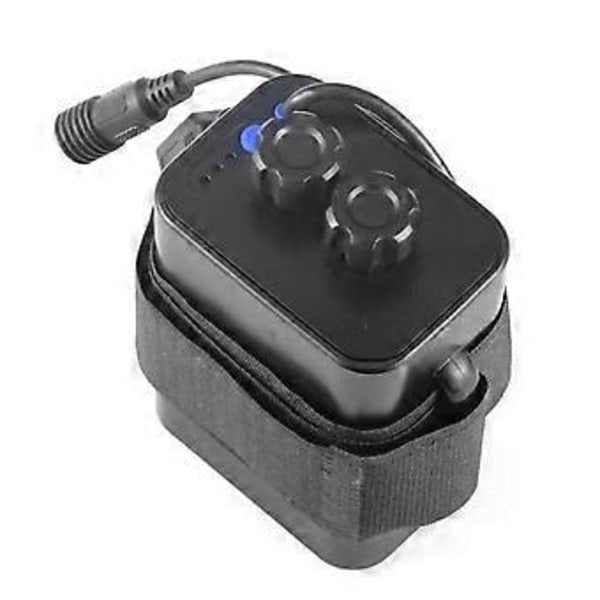 12V 6X18650 Batterikasse LED Lys Batteriholder med Kabel USB/DC Dobbelt Interface Vandtæt Batterikasse