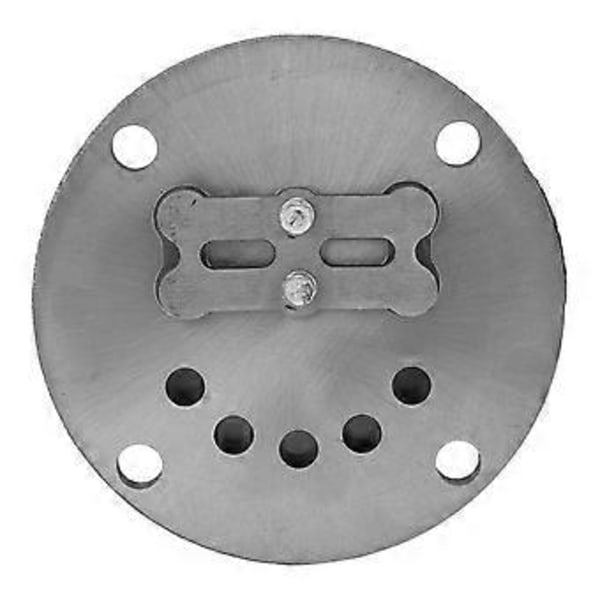 Ventilplate Stålmateriale Høy Nøyaktighet Sylinder Luftpumpe Tilbehør Erstatning Bor 90