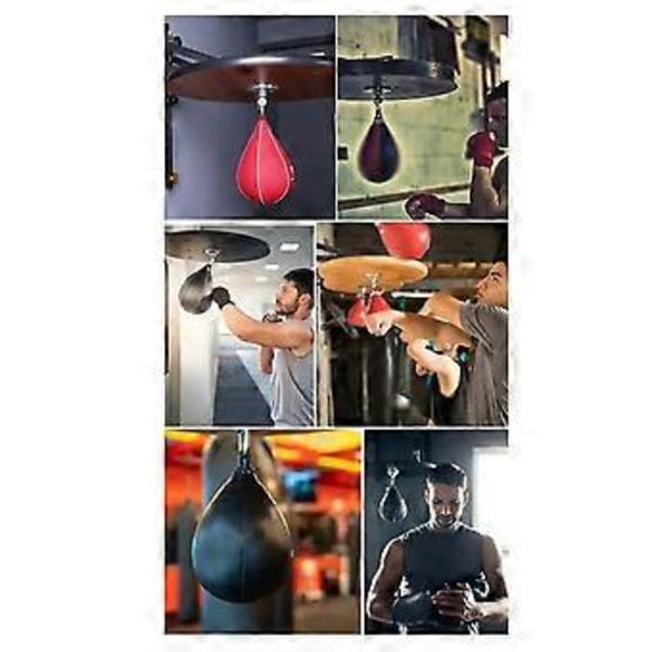 Speed Bag Ophæng Drejelig Kraftig Metal Boksebold Drejelig Sving Rustfri Punching Ball Monteringsbeslag Loftkroge