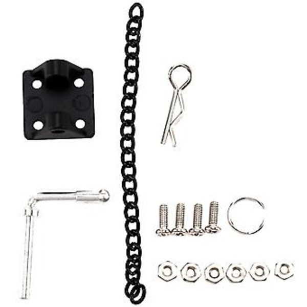 1/10 Rc Crawler Metall Släpvagnskrok För Axial Scx10 90046 Cc01 D90 D