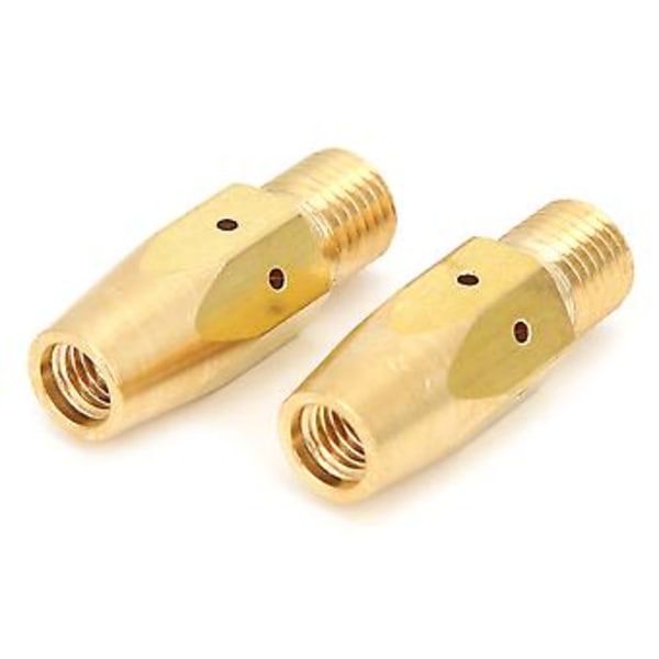 Kosketuskärjen adapteri MIG-hitsauspistoolin kaasunhajottimelle Miller M-25/M-40 & Hobart (2 kpl)