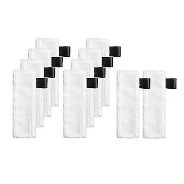 10 stk. dampmoppklut rengjøringspute kluttrekk for Easyfix Sc2 Sc3 Sc4 Sc5 dampmopprenser reservedel