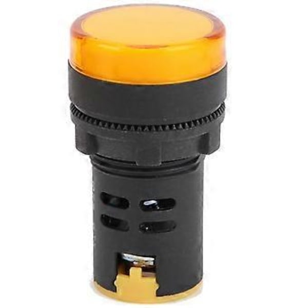 10 st AD1622DS Gul LED-indikator Hög Ljusstyrka LED Signallampa för Signalindikation AC/DC12V