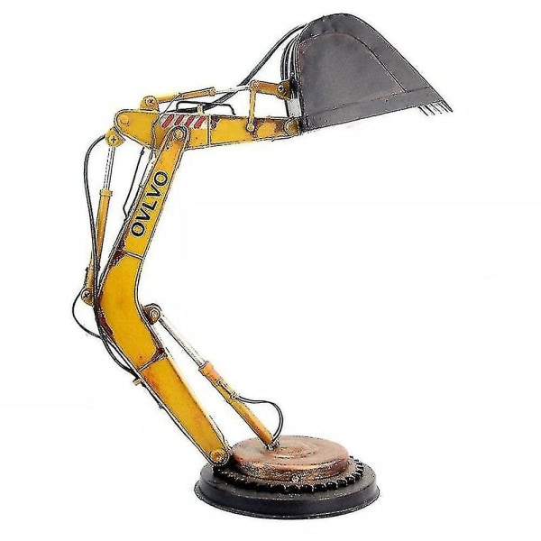 Kaivinkoneen robottivarsi Pöytälamppu Pöytälamppu Led-yövalokoristelu