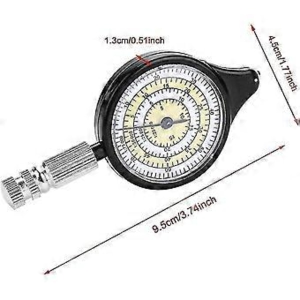 Curvimeter Kart Curvimeter, Curvimeter Kompass, Opisometer Distansberäknare Kartmätare Kompass Vandring Hy