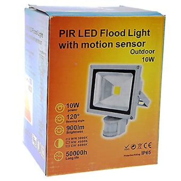 PIR-liiketunnistin LED-valonheitin 10W