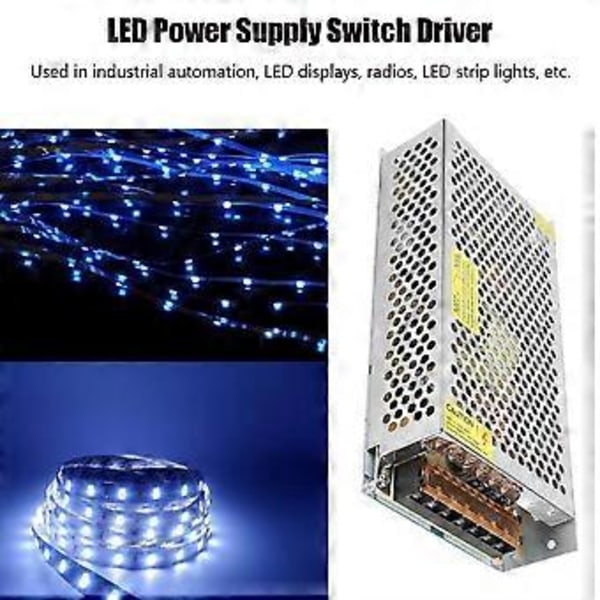 LED Strømforsyning Switch Driver med Pære Transformer 100W-500W AC 110/220V til DC 12V (12V12.5A150W)