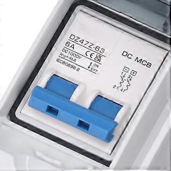 DC 1000V Frånskiljare IP65 Vattentät Box Miniatyrbrytare Isolatorbrytare för Solcellsanläggning