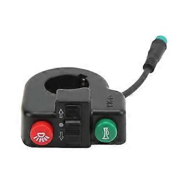 Qs-s4 48v-60v Tumgas LCD Display Mätare 6pin+switch Knapp Kit För Zero 8 9 10 8x 10x Electr