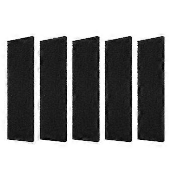 5 stk. Loftventilatorfilter - Kokosnødde-kulstof luftfiltre, Filtre til ventilatorblade, Nem installation, Hold luften frisk