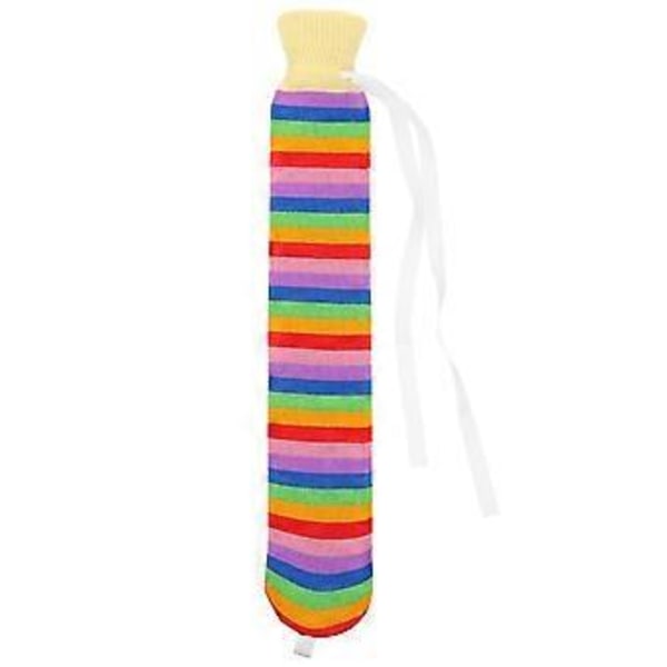 Bärbar Värmeflaska i Gummi med Midjeskydd Värmare Vattenflaska för Nacke