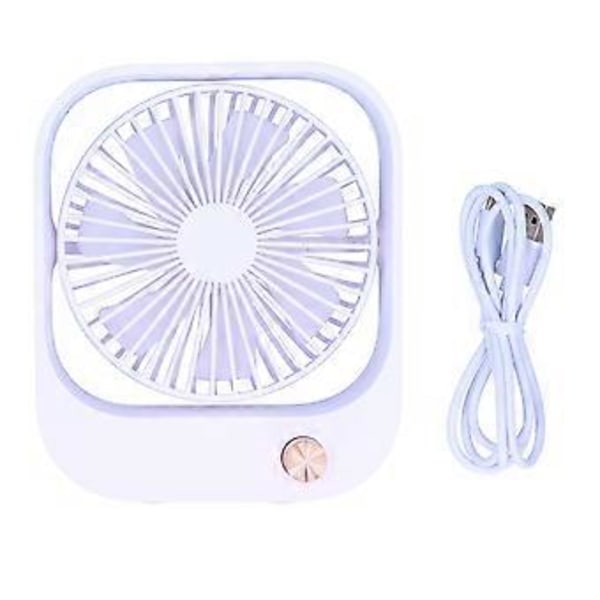 Portaattomasti säädettävä tuuletin, kannettava tuuletin 60° ylös USB-tuuletin sähkötuuletin suorituskykyinen