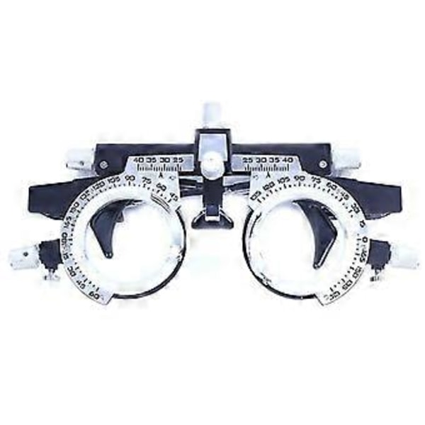 Optisk provlinsram ögonoptometri optiker