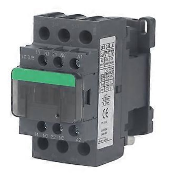 AC Kontaktorer 38A 1NO 1NC Hög Känslighet Stark Lastbärande Lågspänning Industriell Elektrisk Kontaktor 380V AC36V Spole