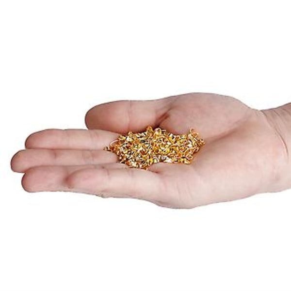Guld Vedhængsforbindelsesclips - 300 Stykker Smykkefund i Legering til DIY Projekter