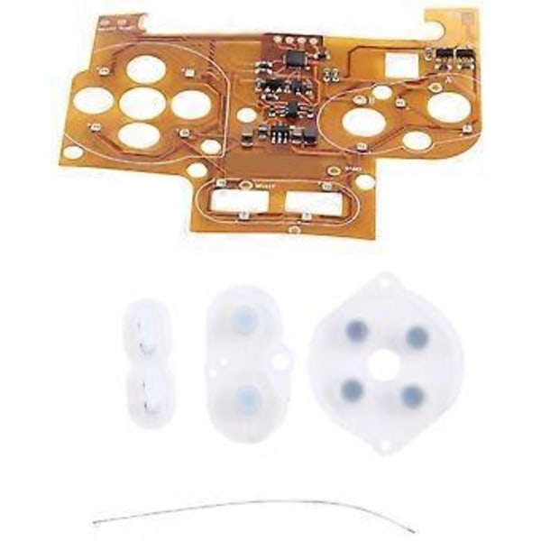 LED-knappljuskit för GameBoy Color LED-ljusremsa DIY-knappljus Färgmodifieringskit