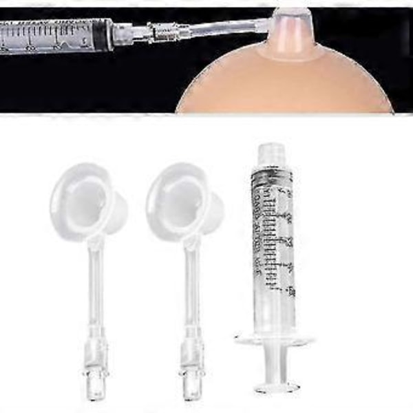 2 stk. Brystvortekorrektor Aspirator Amming Sugekopp For Flate Inverterte Tilbaketrekninger
