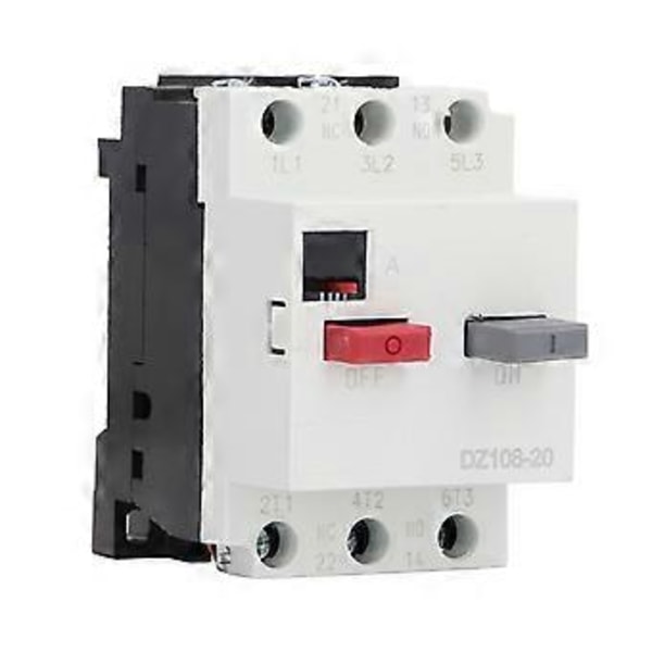 Formgjuten effektbrytare skenmontering bilmotor skydd AC380V 3P DZ10820 6.310A