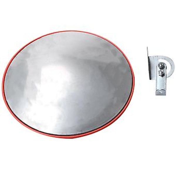 30cm Bredt Buet Konveks Speil (oran)