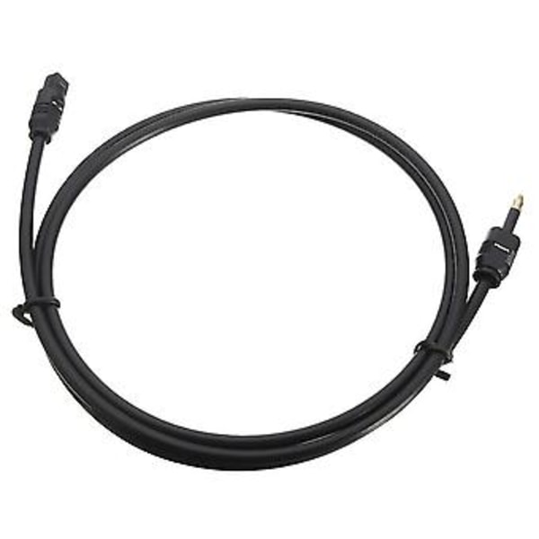1m 3ft Toslink Till Miniplugg 3.5mm Digital Optisk Spdif Ljudkabel Guldpläterad