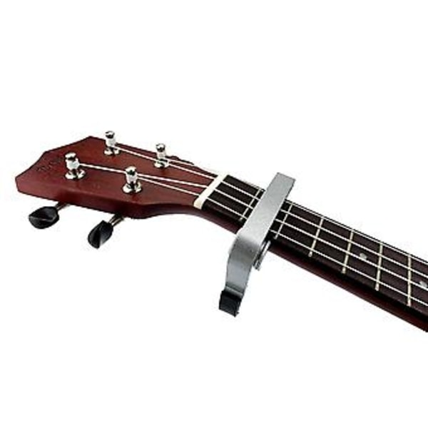 Snabbkopplingsgitarrkapo, för elgitarr, (kapo-silver)