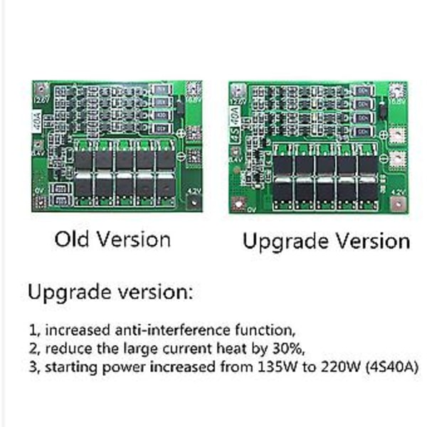 4s 40a Aktiv Utjämnare Bar 18650 Po4 Kort Bms Kort Tr