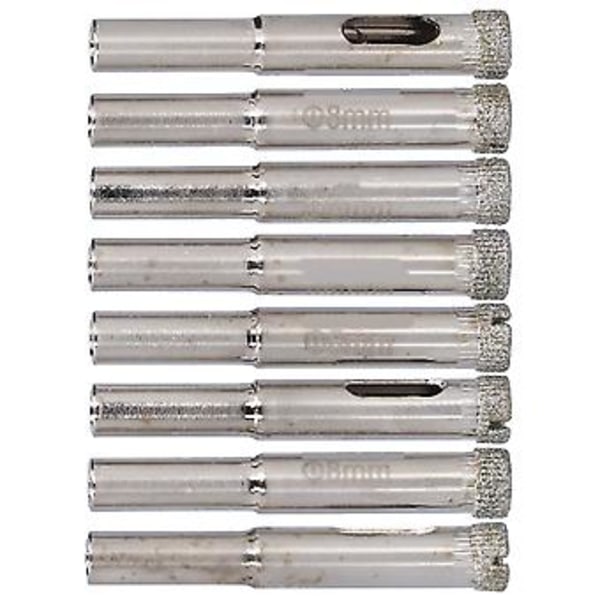 8 stk. Rhinestone hulsav, robust, holdbar, legeret stål, slidstærk, tidsbesparende, effektiv glashulåbner