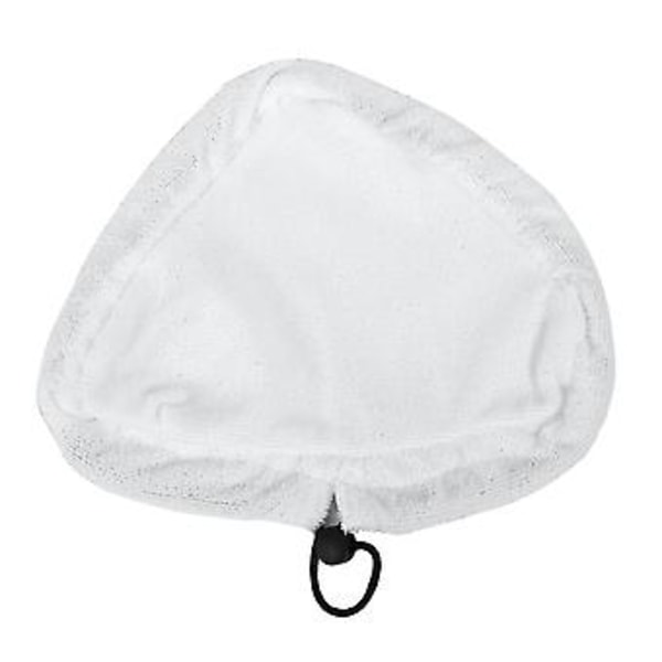 10 st Vita Mikrofiber Tvättbara Återanvändbara Tyg Ersättningsdynor Golvrengöring För Ångmopp