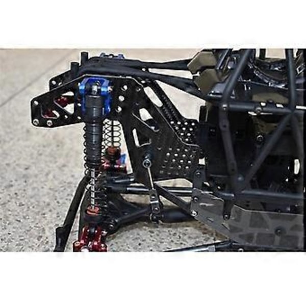 Carbon Fiber Front Bag Universal Beskyttelsesplade til 4WD Solid Aksel 1/8 RC Bil Opgraderingsdele