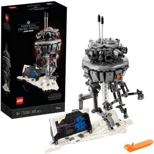 LEGO® Star Wars 75306 Imperial Probe Droid, Byggsats, Dekoration, Present, Vuxna