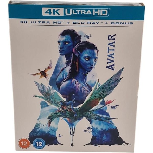 Avatar 4K Ultra HD + Blu-ray + [fodral] James Cameron 2023 Region Fria
