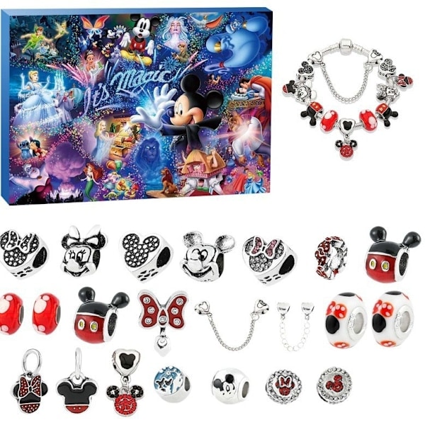 Bracelet countdown calendar Mickey Mouse alloy blind box