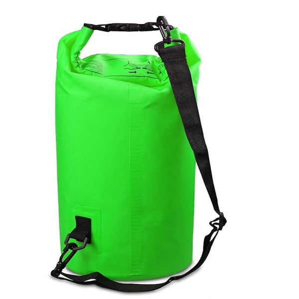 30L Utomhus Rafting Hink Ryggsäck Flytande Vattentät Torr Väska Green Style D