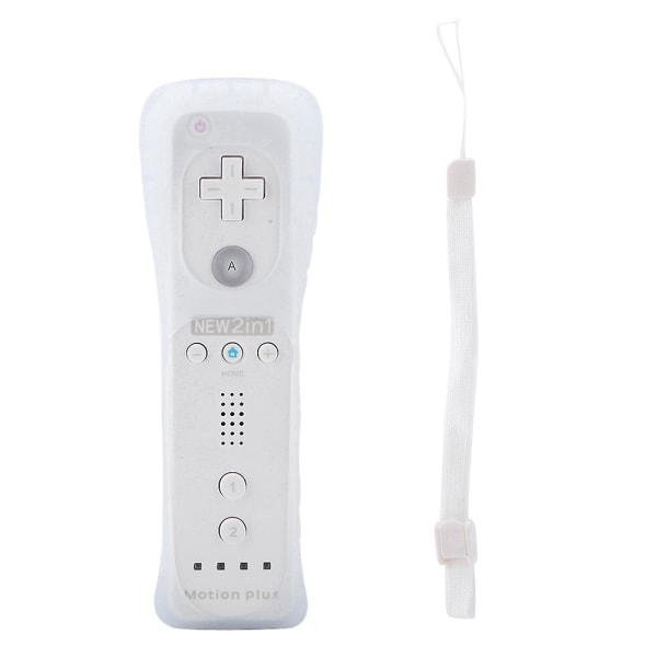 Nintendo Wii WiiU White Gamepad-kontroll med inbyggd accelerometer