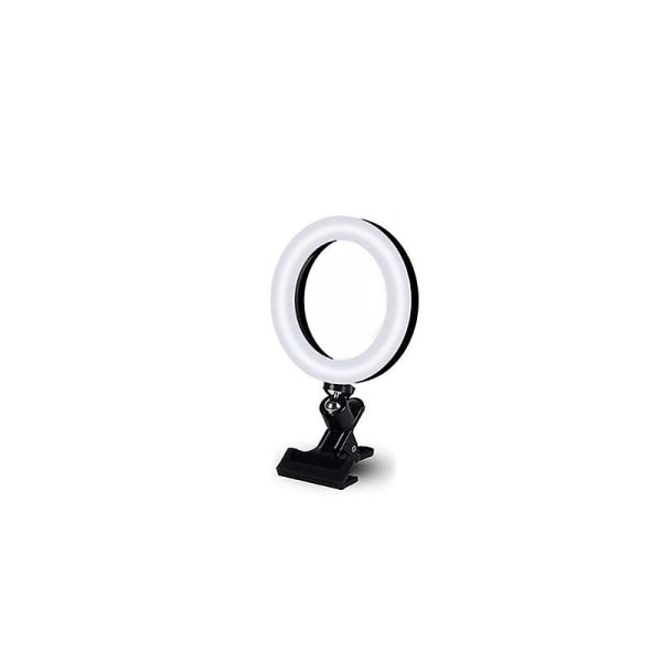 Vikbar Portable Ring Light Selfie Ring Light Bordstelefon Ringlight Circle Lighting