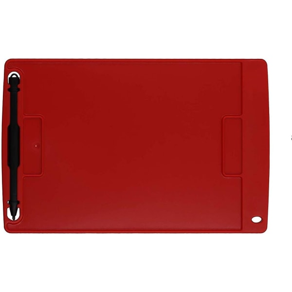 Lcd-skrivplatta, 8,5-tums digital ritplatta Papperslös anteckningstavla Bärbar Hållbar doodle-whiteboard för barn och vuxna Red