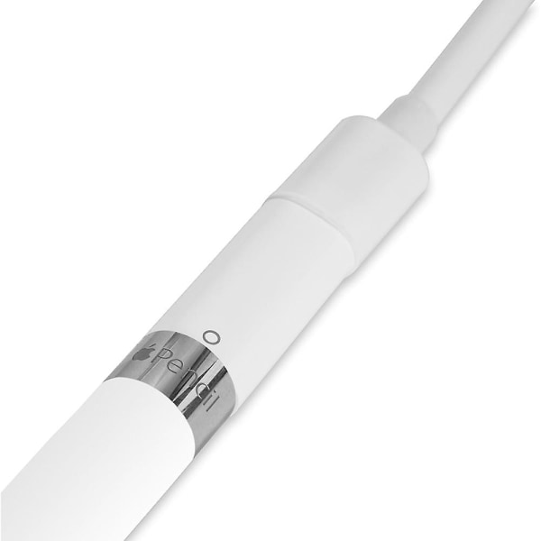 2st laddningsadapter kompatibel med Apple Pencil, Light-ning-kabelomvandlare för Ipad Pro Pen, Ipencil-laddarkontakt