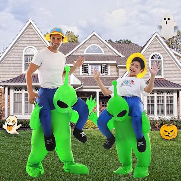 Halloween Alien Parodi Kostym (Barn) Children