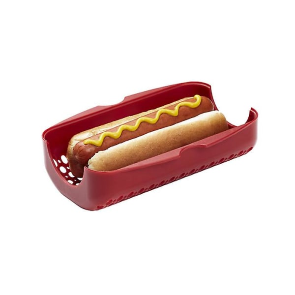 Kök Hot Dog licious Mikrovågsugn Hot Dog Cooker Hot Dog Box