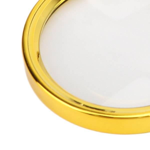 7X Handhållen förstoringsglas Lätt bärbar bekvämt grepp Galvaniserad förstoringsglas för äldre 70mm
