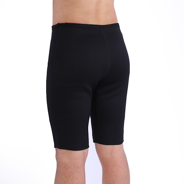 Högmidjade Neoprenshorts, Skydd mot Irriterande Ämnen för Vattensporter, Träningsbadkläder för Män med Mjukt & Bekvämt Elastiskt Material